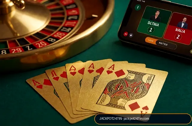 JACKPOT247 (jackpot 247) fantasy cricket & matchday visual 1